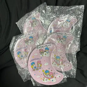 산리오 복권 리틀트윈스타 키키라라 멜라민 플레이트