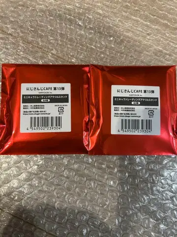 스이파라 니지산지 디티카 미니 캐릭터 아크릴 스탠드 미개봉 2점