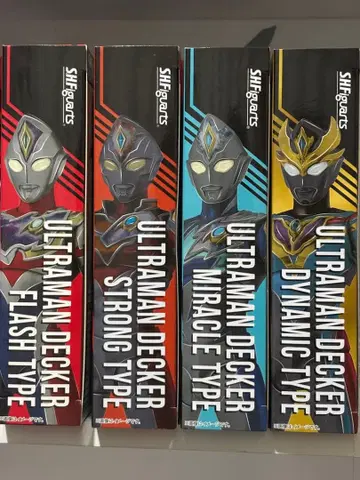 [정크] S.H.Figuarts 울트라맨 데커 전 타입 세트