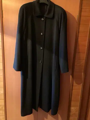 캐시미어 롱 코트