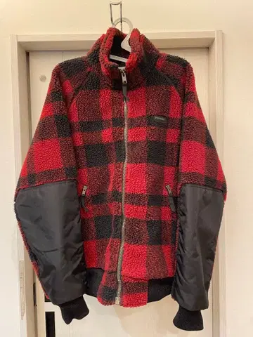 FILSON 쉘 플리스 자켓 S 체크 나일론 새상품급