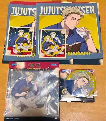 세가 럭키 쿠지 주술회전 나나미 켄토 아크릴 스탠드 스티커 캔뱃지