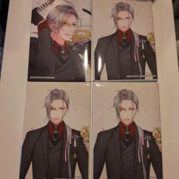 다이한냐 나가미츠 스퀘어 캔뱃지 세트