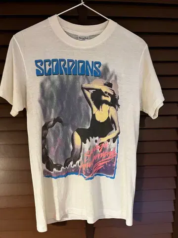 SCORPIONS 투어 티셔츠
