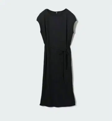 유니클로 블랙 플리츠 원피스 XL