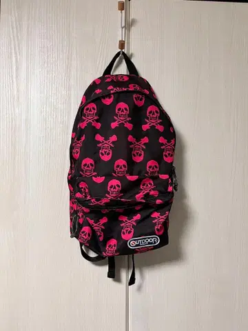 OUTDOOR 스컬 디자인 백팩