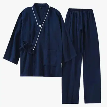 파자마 입원복 남성용 네이비 XL