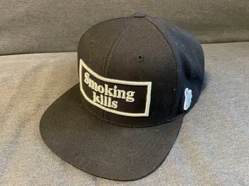 #FR2 Smoking Kills 야구 모자 블랙