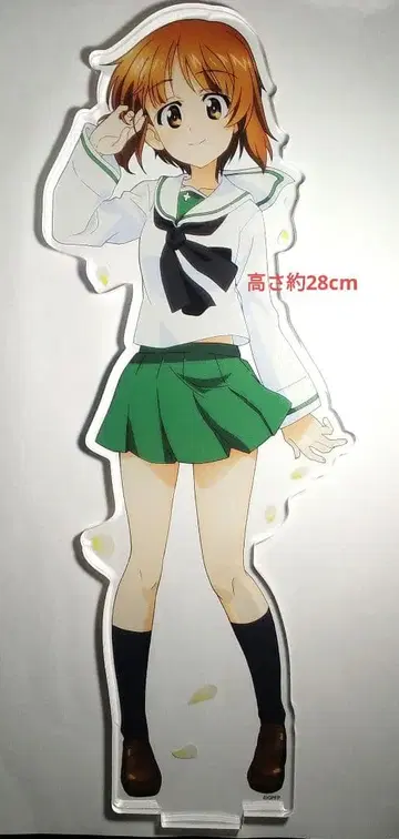 걸즈&판처 니시즈미 미호 특대형 아크릴 스탠드