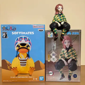 원피스/카루 귀멸의 칼날/사비토 피규어 세트