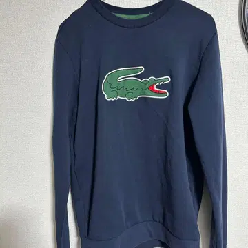 LACOSTE 네이비 맨투맨 US XS