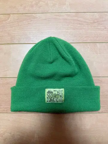 THE NORTH FACE 그린 니트 모자 UNISEX