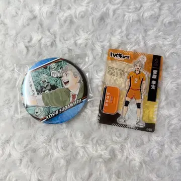 스가와라 코시 아크릴 스탠드 캔뱃지 세트