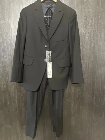 UNIQLO 울 테일러드 자켓 블랙 셋업 S 사이즈