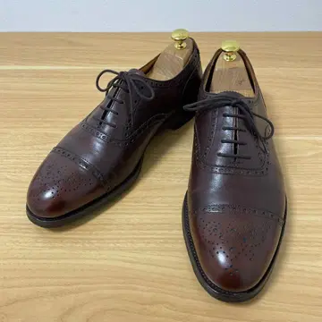 크로켓앤존스 비즈니스 슈즈 가죽 신발 브라운 8.5