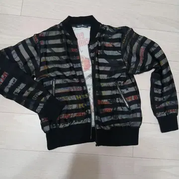 Hysteric Glamour 스트라이프 시스루 점퍼