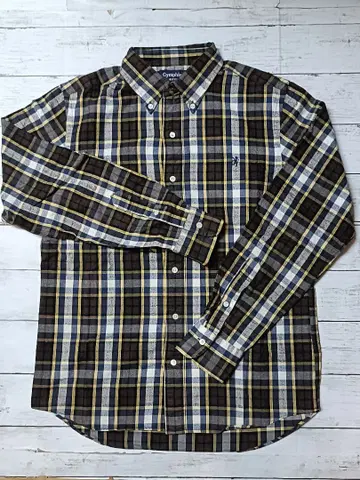 새상품급 짐플렉스 플란넬 셔츠 남성용 M GYMPHLEX 기모