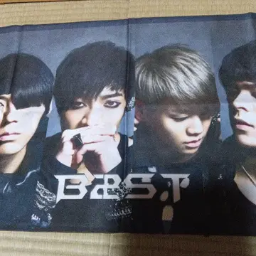 B2ST 그룹 사진 타월 40 x 87