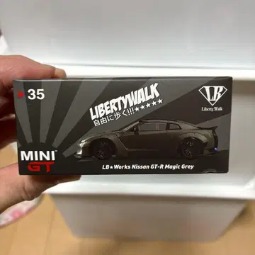 mini gt LBWK Nissan GT-R 매직 그레이