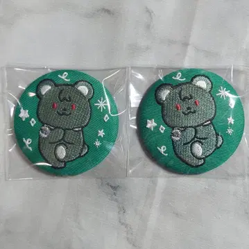 K.K. 괴성 자수 캔뱃지 IMPACT