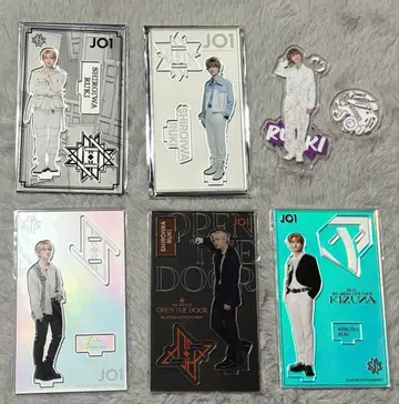 JO1 시로이와 루키 아크릴 스탠드 6개 세트