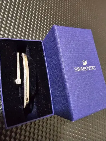 스와로브스키 SWAROVSKI Fresh 실버 뱅글