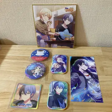 프로세카 아오야기 토우야 텐마 츠카사 색지 캔뱃지 기타 세트