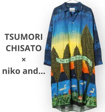 TSUMORI CHISATO x niko and - 셔츠 원피스 포트리즈