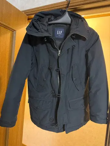 GAP 다운 파카 남성용 XXS 블랙