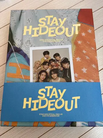 STRAY KIDS STAY HIDEOUT 공식 팬클럽 상품 4th
