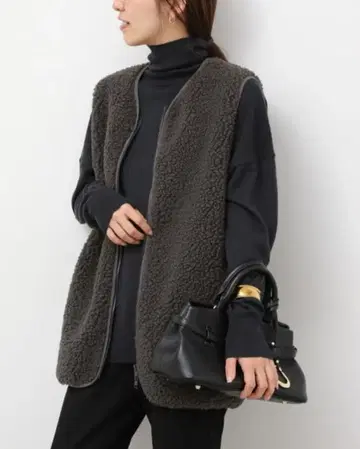 별주 [Champion/챔피온] 보아 플리스 베스트 그레이