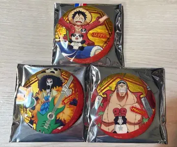 원피스 상하이 캔뱃지 루피 브룩 프랭키