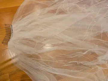 Amteliebe 롱 웨딩 베일