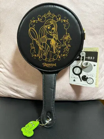 Disney 라푼젤 프라이팬형 거울 미사용 새상품