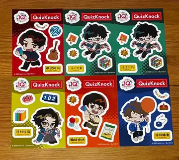 QuizKnock 스티커 세트