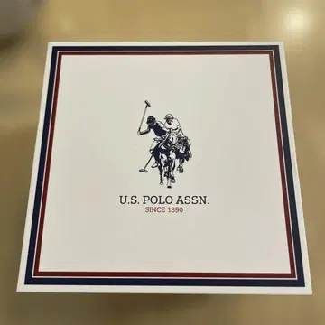 U.S. POLO ASSN. 아날로그 시계 네이비