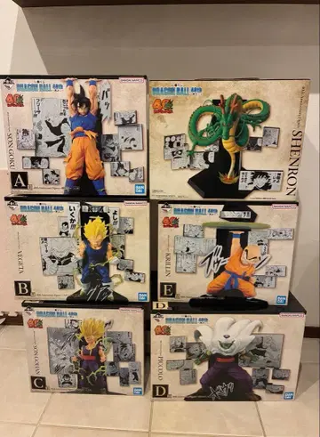 제일복권 드래곤볼 40th 그 두 번째 피규어 컴플리트 세트 전 6종
