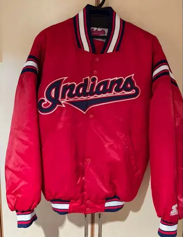 인디언스 바시티 자켓
