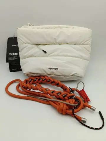 [인기] 새상품 topologie 화이트 숄더백 스트랩 (ORope)