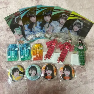 iLiFE! 아크릴 키링 캔뱃지 클리어 카드 세트