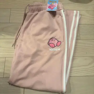 라스트 L 별의 커비 트랙 팬츠 핑크 저리 하의