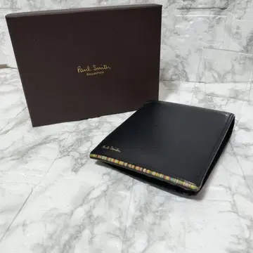[새상품급] Paul Smith 이단 접이식 지갑 블랙