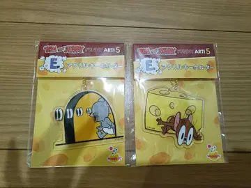 [ 톰과 제리 1등 복권 ] 피규어, 아크릴 키링, 캔 배지 세트