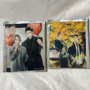 하나마루 코믹스 100호 기념 아크릴 카드 타마가와 셴나