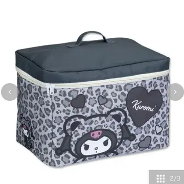 [ 미개봉 새상품 ] 아베일 쿠로미 레오파드 무늬 수납 박스