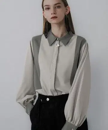 완판템 HARE 하이쇼쿠 컬러 셔츠 그레이