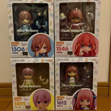 5등분의 신부 넨도로이드 4종