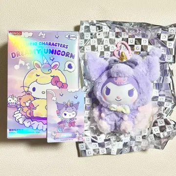 해외 MINISO 산리오 유니콘 쿠로미