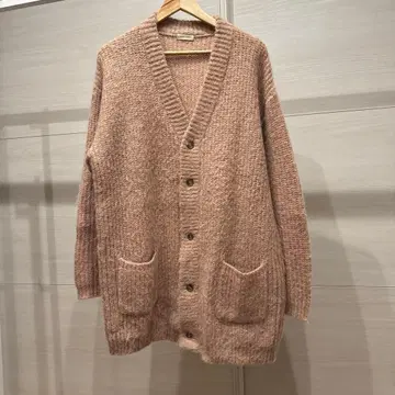 YESTERDAY'S TOMORROW 가디건 핑크