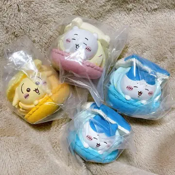 치이카와 캐릭터 마카롱 4개 세트